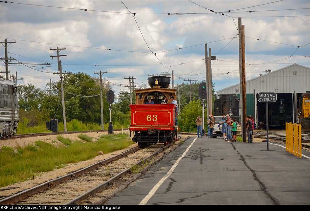 CPRR Leviathan Steam Locomotive